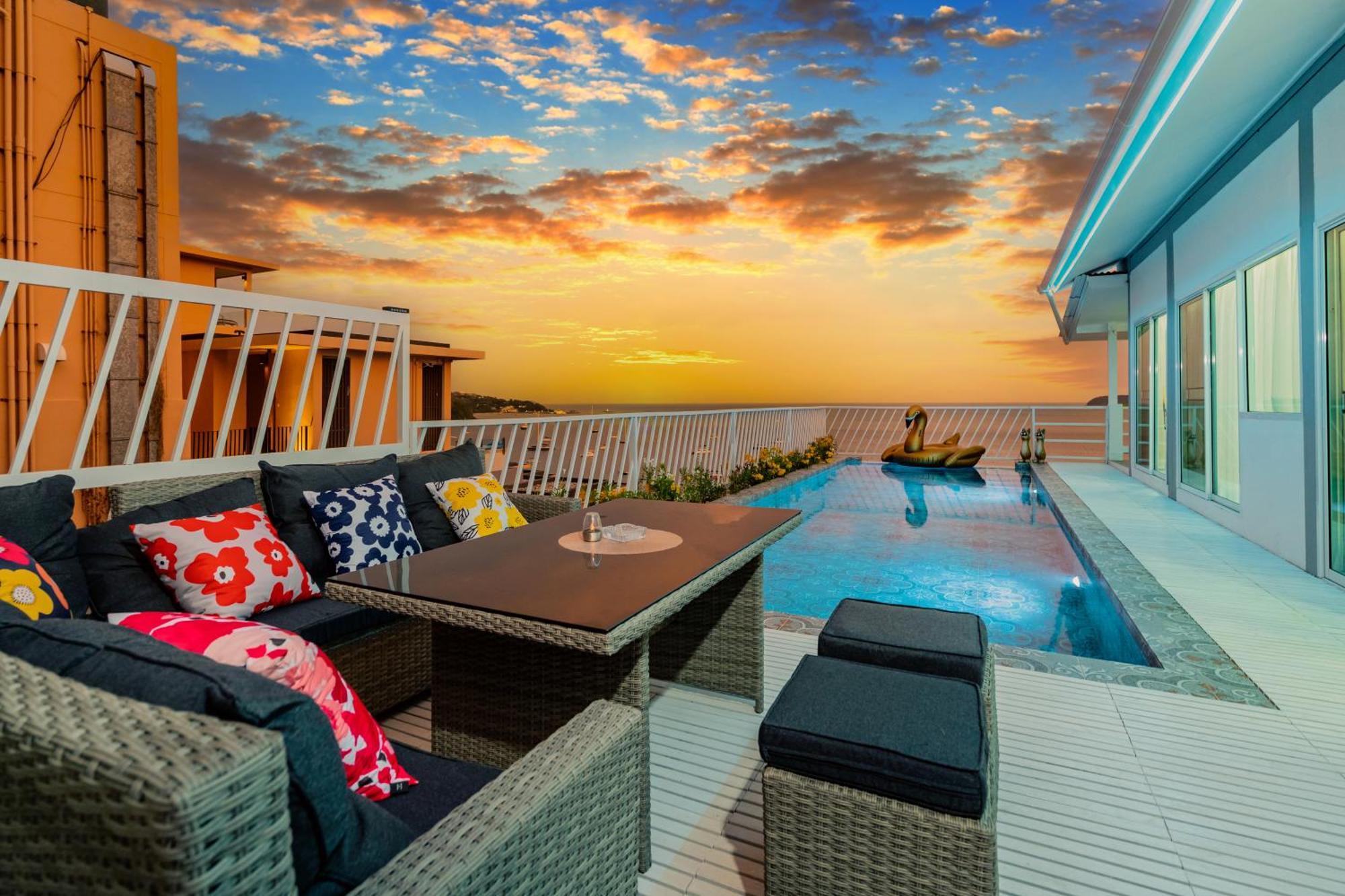 Mona Seaview Pool Villa Beach Front Aoyon Beach Ban Ao Makham Ngoại thất bức ảnh