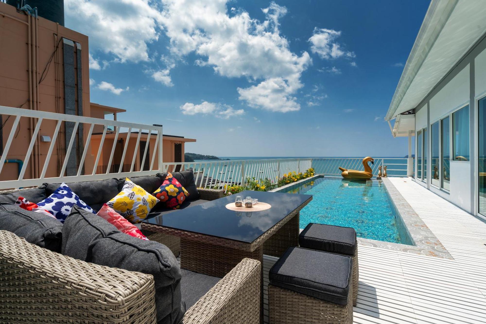 Mona Seaview Pool Villa Beach Front Aoyon Beach Ban Ao Makham Ngoại thất bức ảnh