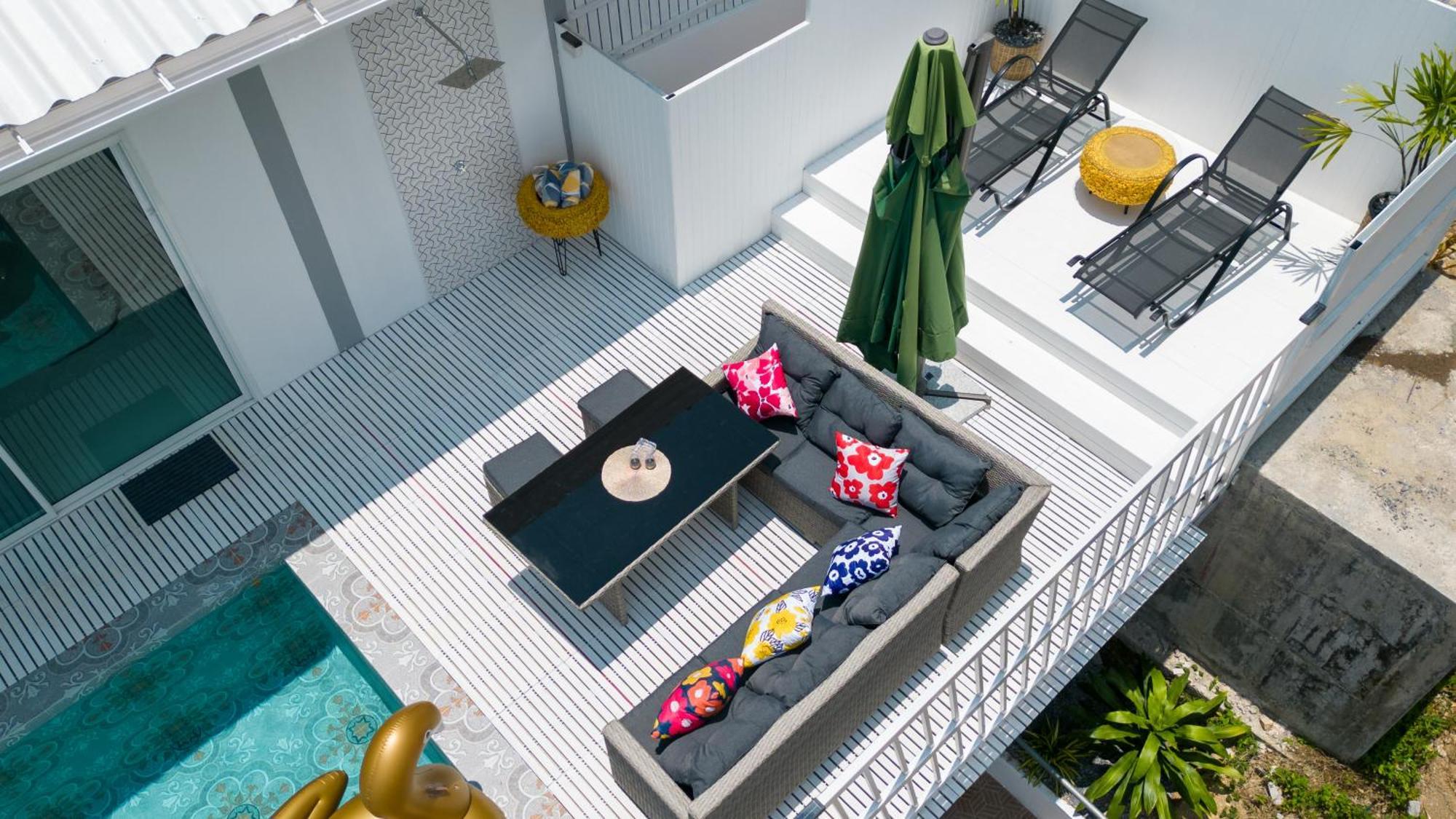 Mona Seaview Pool Villa Beach Front Aoyon Beach Ban Ao Makham Ngoại thất bức ảnh