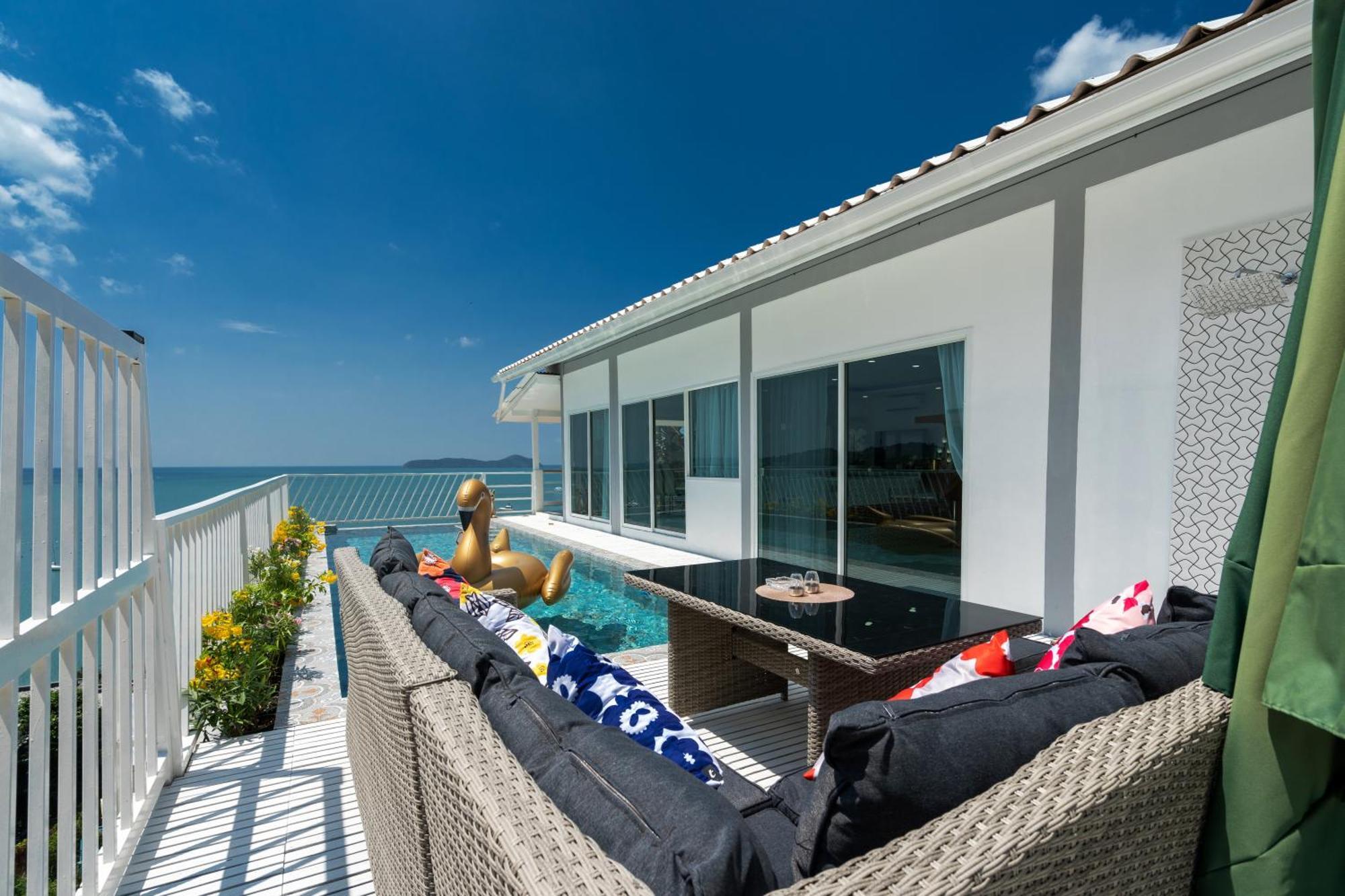 Mona Seaview Pool Villa Beach Front Aoyon Beach Ban Ao Makham Ngoại thất bức ảnh