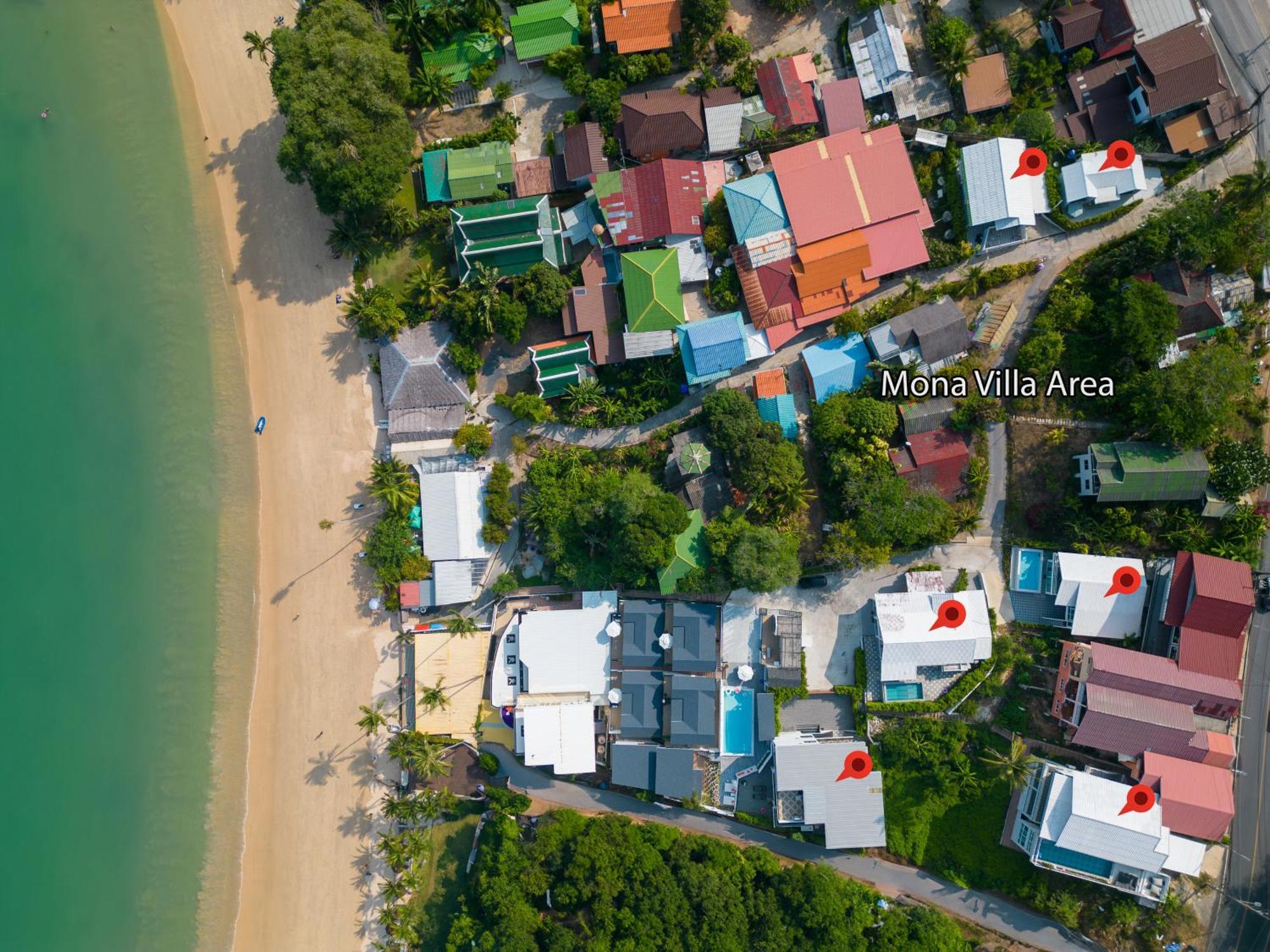 Mona Seaview Pool Villa Beach Front Aoyon Beach Ban Ao Makham Ngoại thất bức ảnh