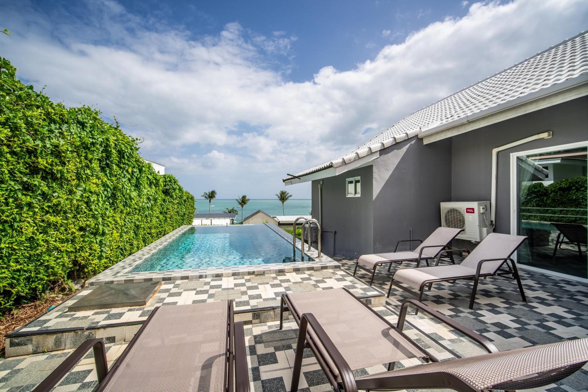 Mona Seaview Pool Villa Beach Front Aoyon Beach Ban Ao Makham Phòng bức ảnh