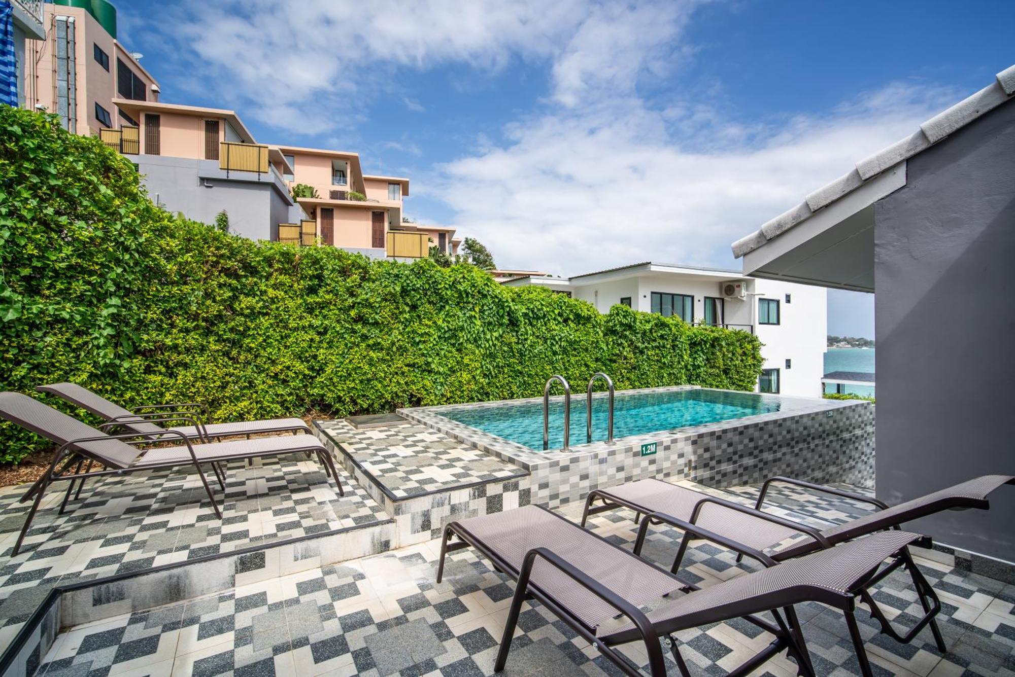 Mona Seaview Pool Villa Beach Front Aoyon Beach Ban Ao Makham Phòng bức ảnh