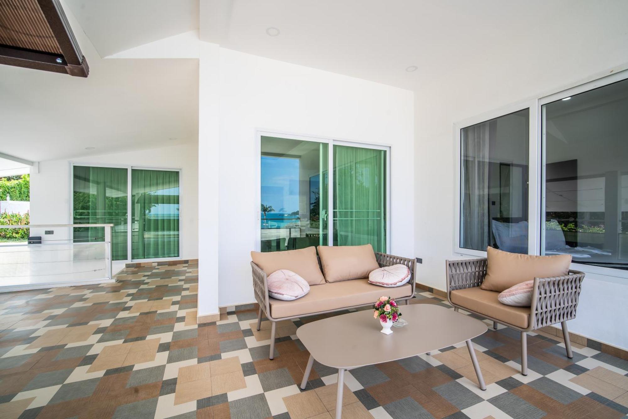 Mona Seaview Pool Villa Beach Front Aoyon Beach Ban Ao Makham Phòng bức ảnh