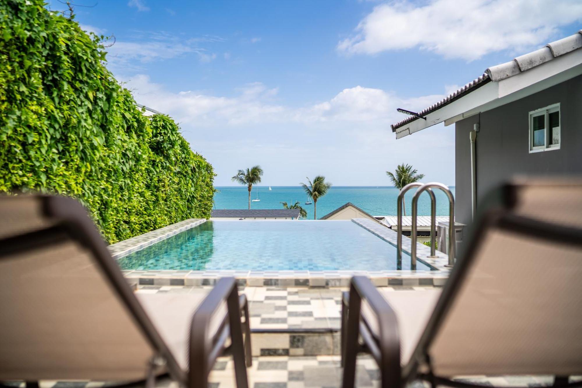 Mona Seaview Pool Villa Beach Front Aoyon Beach Ban Ao Makham Phòng bức ảnh