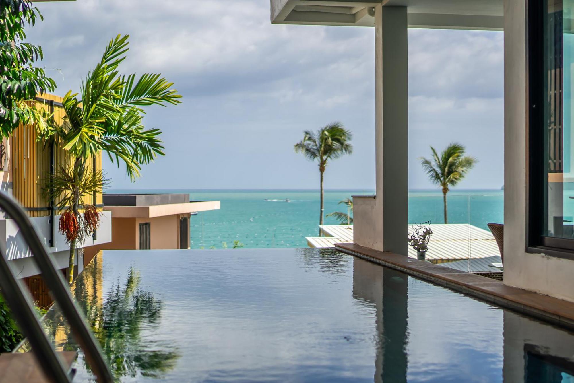 Mona Seaview Pool Villa Beach Front Aoyon Beach Ban Ao Makham Ngoại thất bức ảnh